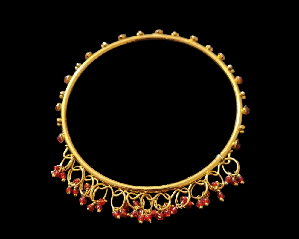 Punjabi Traditional Artificial Gold Bracelet.